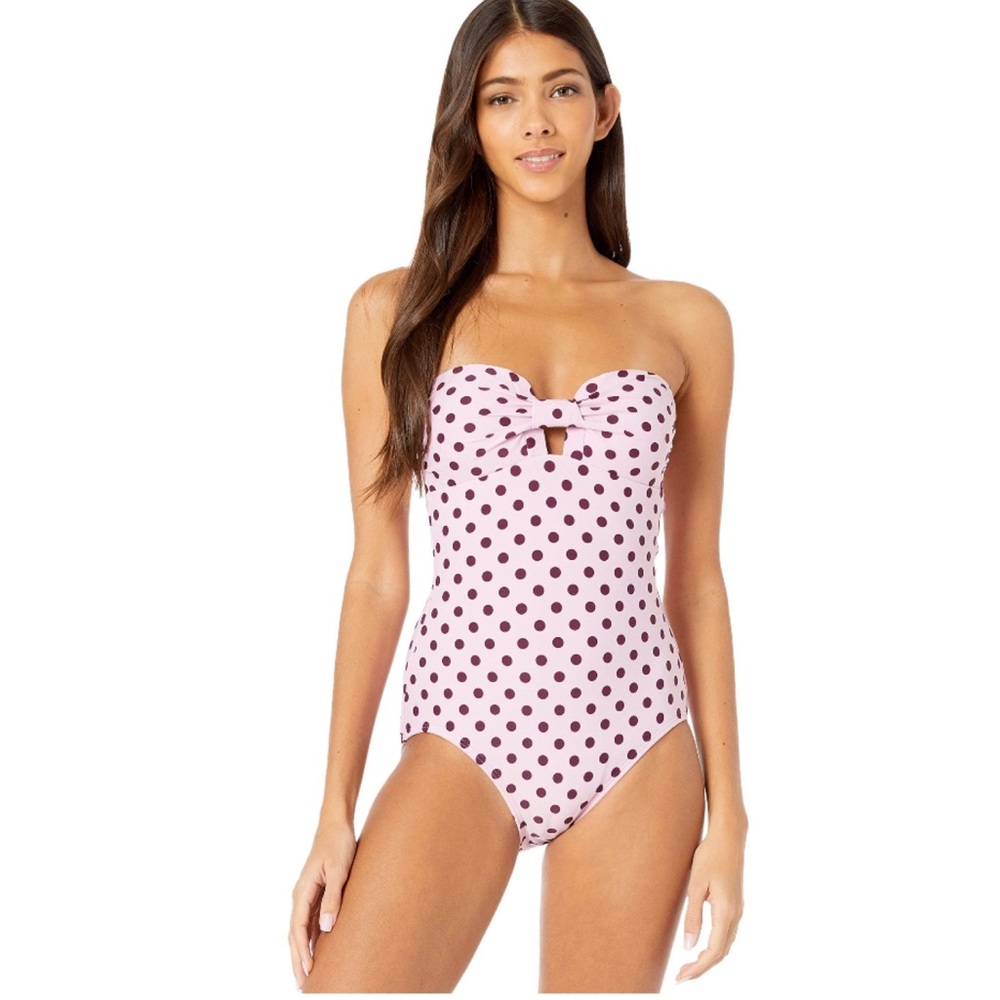 Kate Spade NWT Medium Lia Dot One-Piece Swimsuit